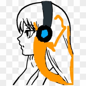 Anime Girl Base With Hair , Png Download - Anime Girl Not Colored, Transparent Png - anime base png