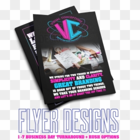 Make An Amazing First Impression To Gain The Clientele - Flyer, HD Png Download - flyer design png