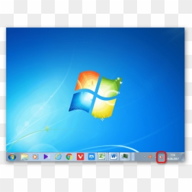 Windows 7, HD Png Download - icono computadora png