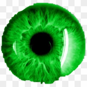 Green Green Eyes Eyes Iris Green Iris Freetoedit Neon - Distichiasis Double Layer Eyelashes, HD Png Download - neon green png