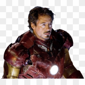 Iron Man Png Pic Background - Tony Stark In Iron Man Suit, Transparent Png - ironman mask png