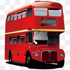 London Red Gifts And - London Bus Vector Png, Transparent Png - bus vector png