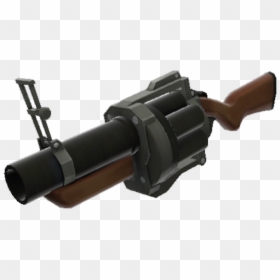 Team Fortress Demoman Weapon, HD Png Download - grenade launcher png