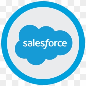 Salesforce Round, HD Png Download - crm icon png
