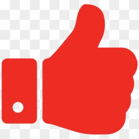 Youtube Thumbs Up Png, Transparent Png - facebook like thumbs up png