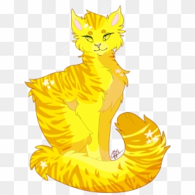 Warrior Cats Sunstar , Png Download - Cartoon, Transparent Png - sun star png