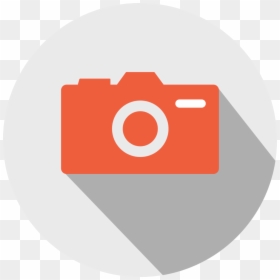 Camera Icon - Circle, HD Png Download - photo gallery icon png