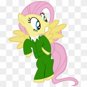 Terrified Fluttershy Vector, HD Png Download - clue png