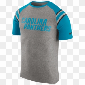 Carolina Panthers Men"s Nike Enzyme Shoulder Stripe - Active Shirt, HD Png Download - enzyme png