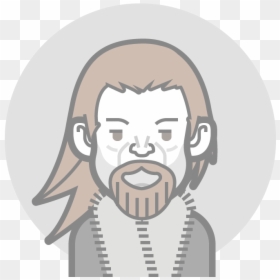 Ned-stark3 - Moustache, HD Png Download - beard icon png