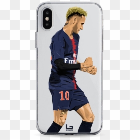 Neymar Vs Monaco Phone Case - Smartphone, HD Png Download - neymar psg png