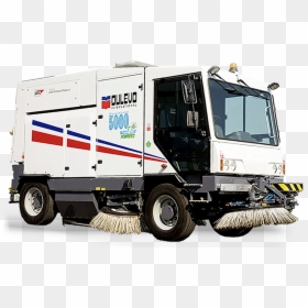 Asc Dulevo 5000 Sweeper Banner - Trailer Truck, HD Png Download - sweeper png