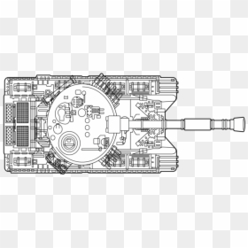 Complete Body Injected Black - Technical Drawing, HD Png Download - laser bolt png