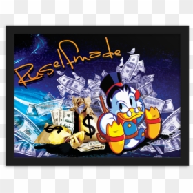 Scrooge Rsm Cash Flow Poster - Cartoon, HD Png Download - scrooge png