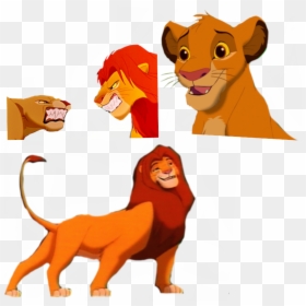 #lionking #simba #nala - Cartoon, HD Png Download - lion king simba png