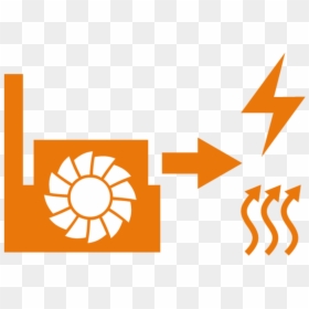 Combined Heat And Power Icon, HD Png Download - electricity icon png