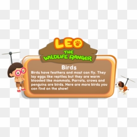 Leo The Wildlife Ranger, HD Png Download - fun fact png