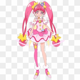 Image - Cure Star Star Twinkle Precure, HD Png Download - pink wig png