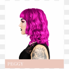 Herman"s Amazing Peggy Pink 115ml Hair Color - Herman's Amazing Hair Colour Mathilda Grey, HD Png Download - pink wig png