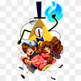 Bill Mabel And Dipper , Png Download - Dipper Mabel And Bill, Transparent Png - dipper png