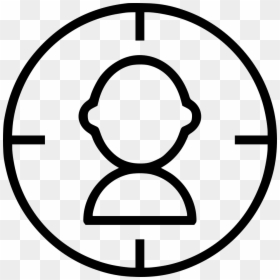 People Figure Avatar Target Svg Png Icon Free Download - Influence Icon Png, Transparent Png - avatar png icon