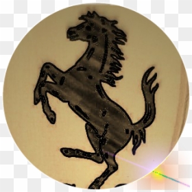 #ferrari - Ferrari Horse Logo Png, Transparent Png - ferrari horse png