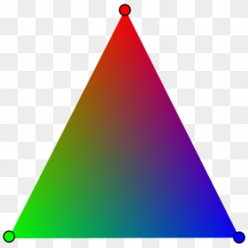 Three Geometry Vertex Computer Graphics - Triangle, HD Png Download - computer graphics png