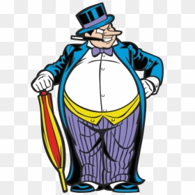 Penguin Batman Classic Comic, HD Png Download - the penguin png