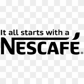 Nescafe Logo With Tagline, HD Png Download - nescafe logo png