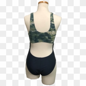 Women"s Sporty Racing Swimsuit-back - Active Tank, HD Png Download - swim suit png