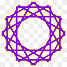 Arabic Geometric Pattern Png, Transparent Png - bandera españa png