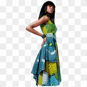 Dress Ideas African Fabric, HD Png Download - african print png