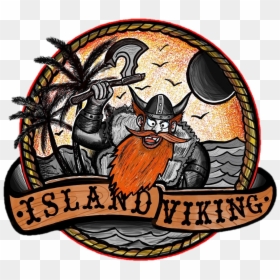 Island Viking - Illustration, HD Png Download - viking beard png