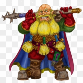 Fantasy Dwarf Magic Clipart, HD Png Download - viking beard png