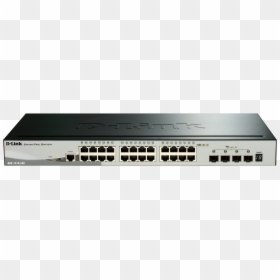 28-port Gigabit Stackable Smart Managed Switch Including - Switch D Link Dgs 1510 28p, HD Png Download - network switch png