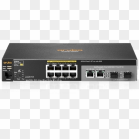 Aruba 2530 8g Poe+ Switch J9774a, HD Png Download - network switch png