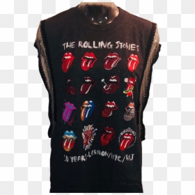 Rolling Stones Tongue Logos 50 Years Ny, Nj, London - Rolling Stones, HD Png Download - the rolling stones png