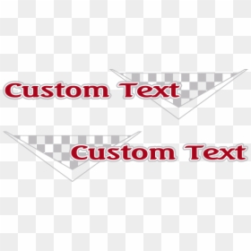 Motorcycle Checkered V Gas Tank Decals - Confetti Cannon Clipart, HD Png Download - custom motorcycle png