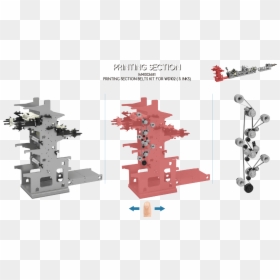 Pagoda, HD Png Download - tree section png