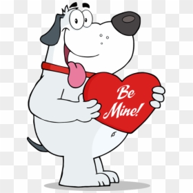 Transparent Valentines Clipart - Valentines Day Dog Clipart, HD Png Download - valentines clipart png