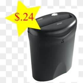 24 Aurora 6 Sheet Paper Shredder After Points - Paper Shredder, HD Png Download - paper shredder png