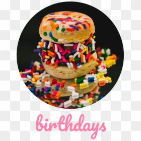 Birthdays Icon - Icing, HD Png Download - snacks icon png