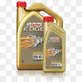 Castrol Edge 5w40 Fully Synthetic, HD Png Download - castrol oil png