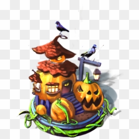 Dark Forest Icon - Jack-o'-lantern, HD Png Download - forest icon png