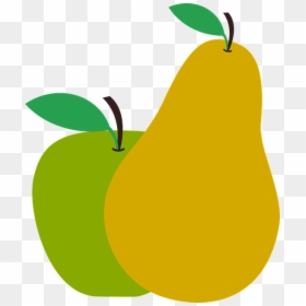 Pear Clipart Pera - Peras Y Manzanas Dibujo, HD Png Download - pera png