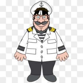 Sailor And Captain Clipart, HD Png Download - character vector png