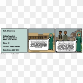 Cartoon, HD Png Download - nobel peace prize png