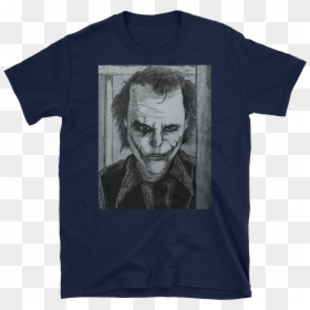 T-shirt, HD Png Download - heath ledger joker png