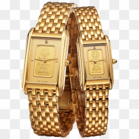 Charmex Watch Gold, HD Png Download - gold bar icon png