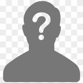 Person Silhouette Question Mark, HD Png Download - simbolo prohibido png